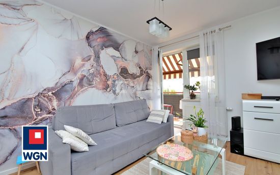Mieszkanie na  sprzedaż Gorzów Wielkopolski - Przestronne 3 pokojowe mieszkanie na Manhattanieużym balkonem